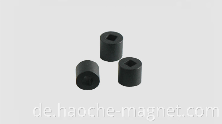 Gebundenes ndfeb Ringmagnet gebundener Magnet 8 Pole benutzerdefinierte Magnete